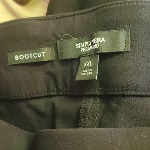 Vera wang black XXL dress slacks